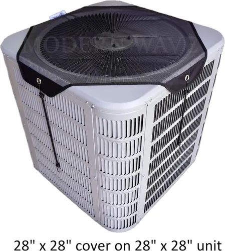 Miniatura 5 de MODERN WAVE - 2 (dos) cubiertas centrales de aire acondicionado para unidades exteriores de 28 x 28 pulgadas - 1 (una) cubierta superior universal