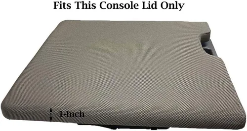Miniatura 5 de Car Console Covers Plus Fabricados en EE. UU. Diseñados para Ford F150 F250 con asientos de salto 40/20/40 Modelos 2014-2025 Funda de forro polar
