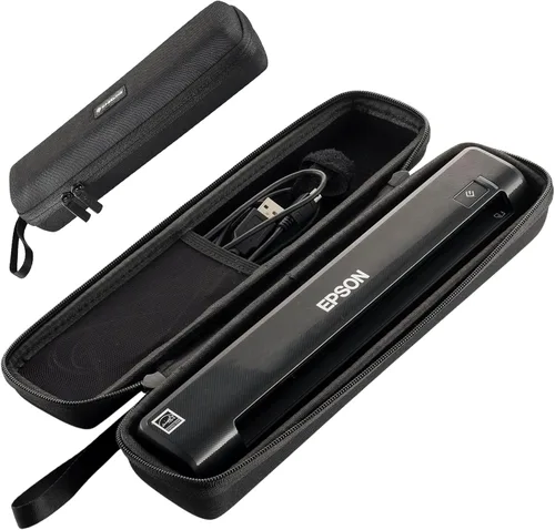 Funda compatible con el escáner portátil de documentos e imágenes Epson Workforce ES-50 / ES-60W / DS-30 / DS-70 (no es compatible con otros modelos)