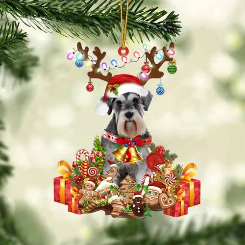 Miniatura 69 de Nazenti Adorno de Navidad personalizado de reno de Alaskan Malamute – Adorno de perro personalizado para amantes de las mascotas, acrílico plano