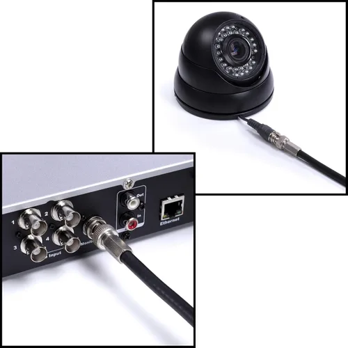 Miniatura 8 de THE CIMPLE CO Conector de cable coaxial RG6, atornillado (giro encendido) - SDI, HD-SDI, CCTV, seguridad, tarjeta de video, cámara, sin soldadura