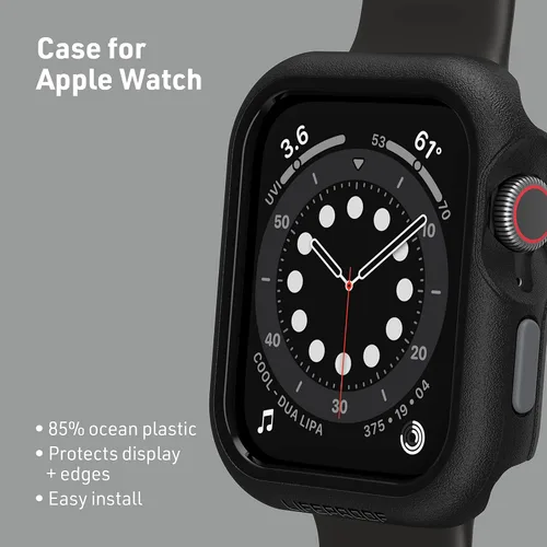 Miniatura 6 de LifeProof Funda ecológica para Apple Watch Series 4/5/6/SE de 1.732 in - Anclajes lejos (gris)