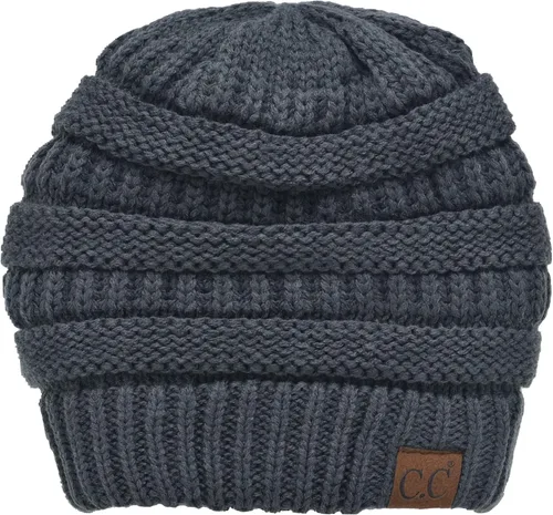 Miniatura 267 de C.C Trendy Warm Chunky Soft Stretch Cable Knit Beanie