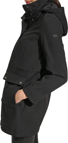 Miniatura 3 de DKNY womens Softshell Hooded Coat