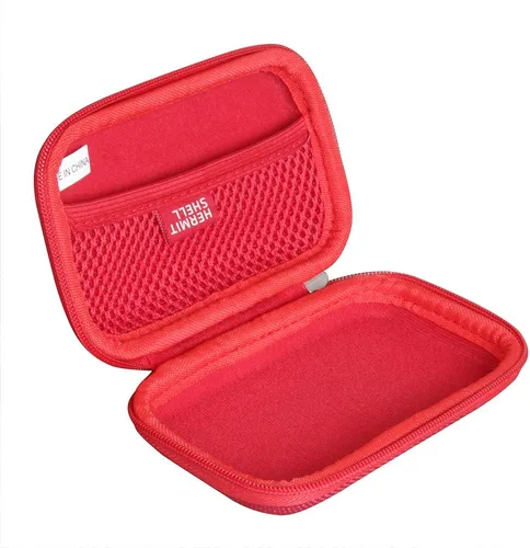 Miniatura 3 de Hermitshell Estuche rígido de viaje para KLIQ MetroPitch - Metrónomo Tuner (rojo)