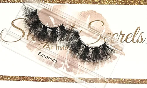 Miniatura 2 de Superior Slay Collection, dramáticas, esponjosas, pestañas de 0.984 in, pestañas de visón 5D, pestañas de ojos de boda, pestañas de regalo