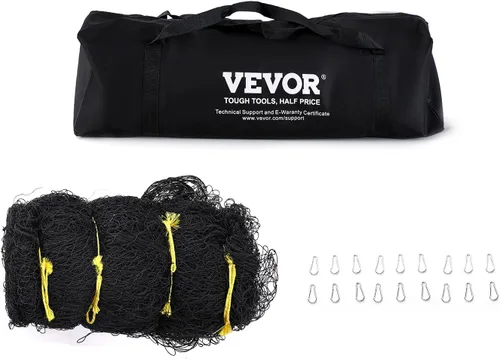 Miniatura 46 de VEVOR Jaula de bateo de béisbol, red profesional de entrenamiento de bateo de béisbol de sóftbol, resistente, resistente, cerrada, de polietileno