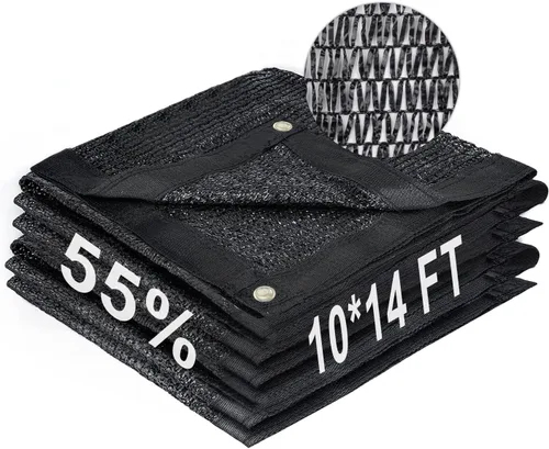 Miniatura 34 de LOVE STORY 6.5 x 6.5 pies, 40% de tela negra para sombra con ojales, malla de malla para jardín, cubierta de plantas, invernadero y patio