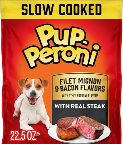 Miniatura 17 de Pup-Peroni Golosinas para Perros, Sabor a Carne de Res Magra, 38 Onzas, Hechas con Carne de Res Real, 90% Libre de Grasa