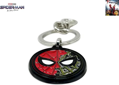 Miniatura 5 de Llavero oficial de Spider-Man Split Mask, NO Way Home Marvel Studios con licencia de Spider-Man Marvel Legends