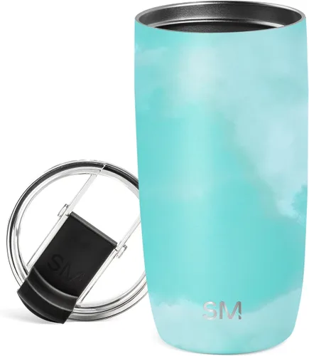 Miniatura 22 de Simple Modern Taza de Café de Viaje Tumbler con Tapa Abatible Reutilizable Aislada de Acero Inoxidable Cold Brew Taza de Café Helado Termo