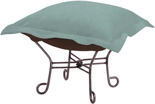 Miniatura 90 de Howard Elliott Collection Avanti Pecan - Silla de asiento oscilante con funda, silla multiusos de mariposa con marco de titanio, muebles de patio