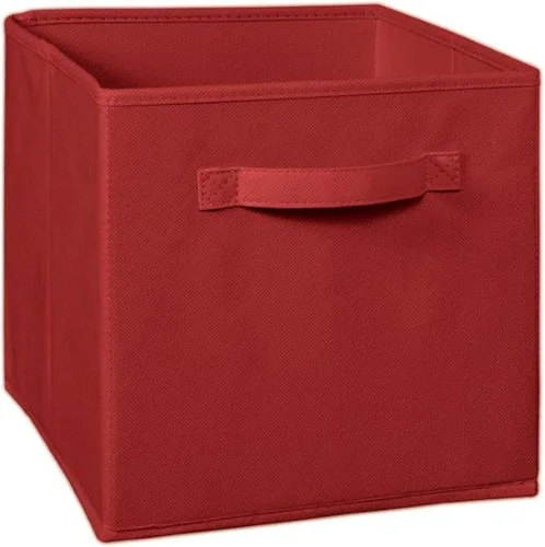 Miniatura 34 de Cajón de tela cúbico ClosetMaid 11469, morado, empaque de 2, Negro, 2