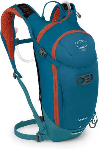 Miniatura 15 de Osprey Salida 8L Mochila de ciclismo para mujer con depósito hidráulico, color gris Space Travel Space Travel Gris