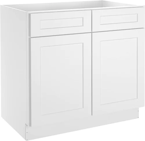 Miniatura 38 de LOVMOR Gabinetes de base de cocina, armario de almacenamiento aparador, gabinete de entrada con 1 cajón y estante ajustable, 12 pulgadas de ancho x