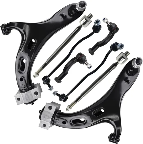 Miniatura 172 de Detroit Axle - Kit de brazos de control de extremo delantero de 8 piezas para Dodge Dakota 00-04, Durango 00-03, 4 brazos de control superior e