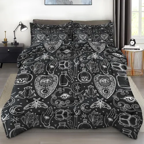 Miniatura 11 de Pamnest Juego de edredón tamaño individual, León amarillo africano, suave, 2 piezas de ropa de cama para niños y adultos, juego de edredón Rasta