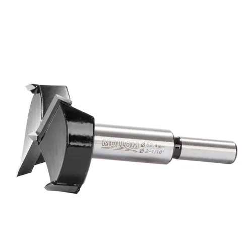 Miniatura 46 de Mollom Broca Forstner de 1/4" (6.3 mm) para carpintería precisa con un grosor de carburo YG8 duradero de 0.063 in, esta herramienta de corte