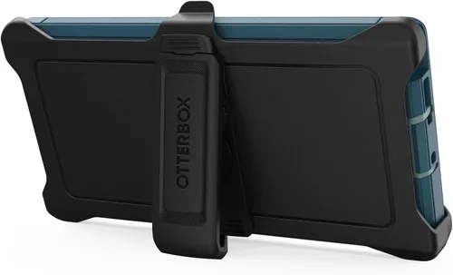 Miniatura 4 de OtterBox Funda para Galaxy S23 Ultra (solamente) - Serie Defender - Maniobra (azul), resistente y duradera, con protección de puerto, incluye