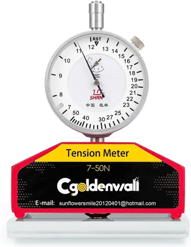 CGOLDENWALL Medidor de tensión de impresión de pantalla de seda de alta precisión Medidor de tensión de malla Medidor de fuerza Medidor de tensión
