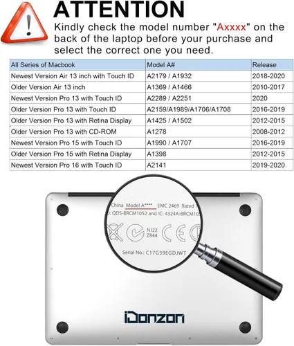 Miniatura 2 de Funda para MacBook Pro de 13 pulgadas, Azul), Donpc7731587