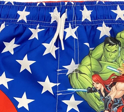 Miniatura 4 de Marvel Traje de baño Avengers Black Panther Capitán América, Thor, Iron Man Hulk, para niños pequeños y grandes