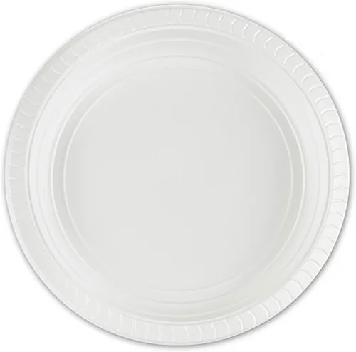 Miniatura 9 de Plasticpro Cuencos redondos de plástico para microondas, desechables, color blanco, vajilla (200, 16 onzas)