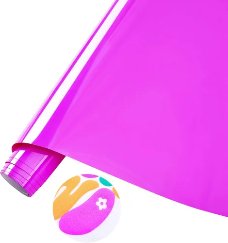 Miniatura 9 de Tintnut Vinilo de Transferencia de Calor Puff, 11 Hojas, 12" x 10", Espuma 3D Hinchada Colorida HTV de Planchar en Vinilo para Camisetas DIY