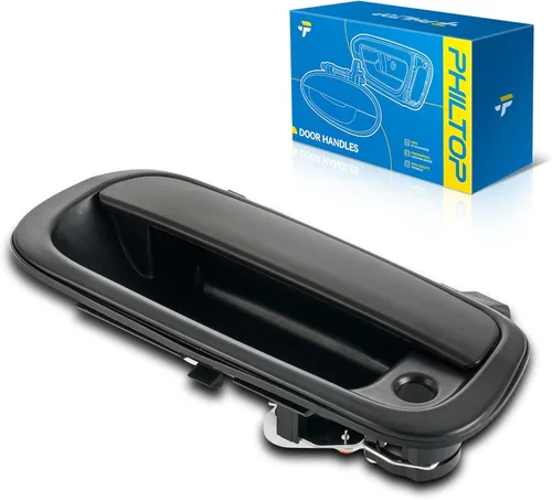 Miniatura 46 de PHILTOP Manija de puerta exterior 3 piezas delantera izquierda y derecha y trasera derecha para Chevy Express 1500/2500/3500, reemplaza # 79320