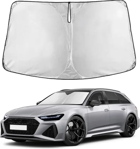 Miniatura 68 de Econour Parasol para parabrisas compatible con Honda Civic 2016-2021, protector de parasol plegable para ventana, bloquea los rayos UV y mantiene tu