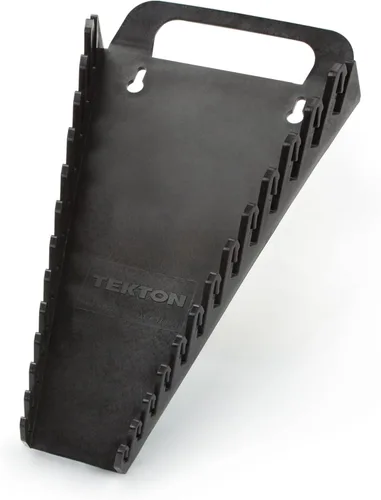 Miniatura 7 de TEKTON Soporte de llave combinada de 15 herramientas (negro) 79352 Fabricado en Estados Unidos