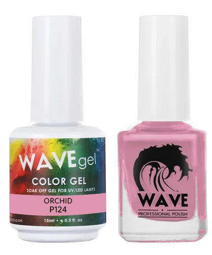 Miniatura 21 de WAVEGEL - Juego dúo de gel y esmalte de uñas a juego - Colección Simplicity - #P109 Blizzard I 0.5 onzas