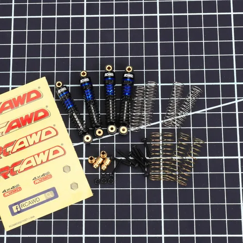 Miniatura 3 de RCAWD Amortiguadores de 47MM CR18P Tipo de Aceite para Hobbyplus 1/18 CR18P Rock Van Delantero Trasero CR18P EVO Trail Hunter Series Actualizaciones