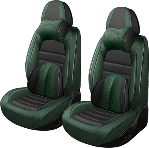 Miniatura 24 de Juego completo de fundas de asiento de automóvil para GMC Sierra 1500/2500/3500 Denali SLT AT4 AT4X Base Fundas de asientos 2008-2025, Protectores
