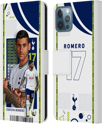 Miniatura 43 de Head Case Designs Officially Licensed Tottenham Hotspur F.C. Cristian Romero 2022/23 First Team Leather Wallet Case Compatible with Apple iPhone 11