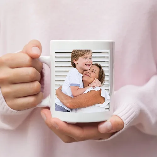 Miniatura 2 de Taza personalizada para abuela, taza con foto personalizada para abuela, regalo de cumpleaños para abuela, taza de café con foto personalizada, taza