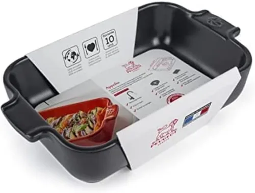 Miniatura 3 de Cerámica rectangular Baker Slate Color, 14.2 in – 14.25in Pizarra