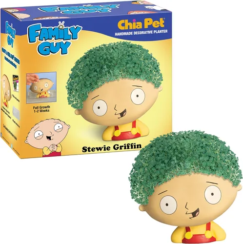 Miniatura 4 de Chia Pet Emoji Winky con paquete de semillas, maceta decorativa de cerámica, fácil de hacer y divertido de cultivar, regalo novedoso, perfecto