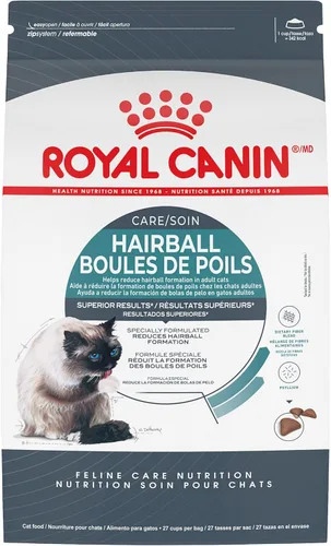 Miniatura 13 de Royal Canin Feline Care Nutrition Hairball Care Alimento seco para gatos adultos, bolsa de 3 libras