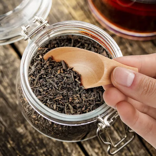 Miniatura 7 de Paquete de 4 cucharas de madera para tarros, mini cucharas de madera con mango corto para sal, té, granos de café, dulces, leche en polvo, especias