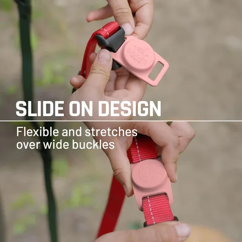 Miniatura 4 de Mammoth - Soporte para collar de perro compatible con Apple AirTag, el soporte fuerte es la manera perfecta de rastrear GPS a tu perro, no dañará tu