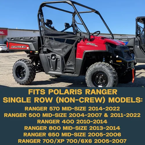 Miniatura 2 de Traild Polaris Ranger 570/400/500/650/700/800 Midsize 2004-2022 Juego de pastillas de freno de cerámica delanteras y traseras