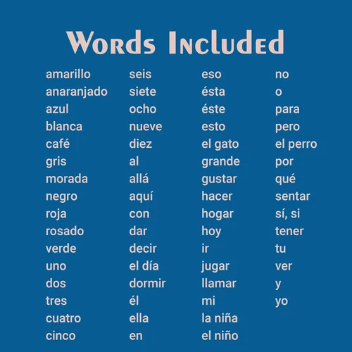 Miniatura 3 de Tarjetas didácticas de español de SnapWords, Lista 1 - Tarjetas flash de palabras a la vista