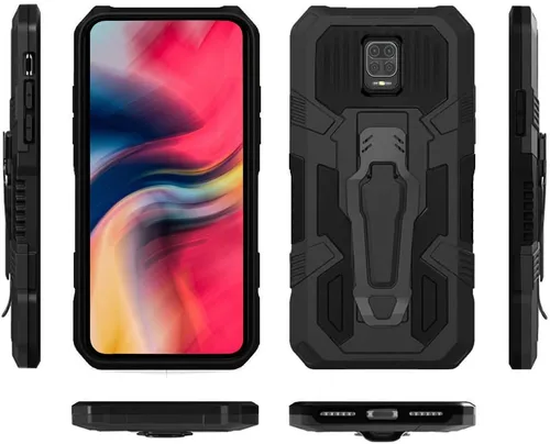 Miniatura 7 de Funda para Xiaomi Redmi Note 9s/9 Pro, con [2 unidades] Protector de pantalla de vidrio templado de grado militar híbrido de alta resistencia