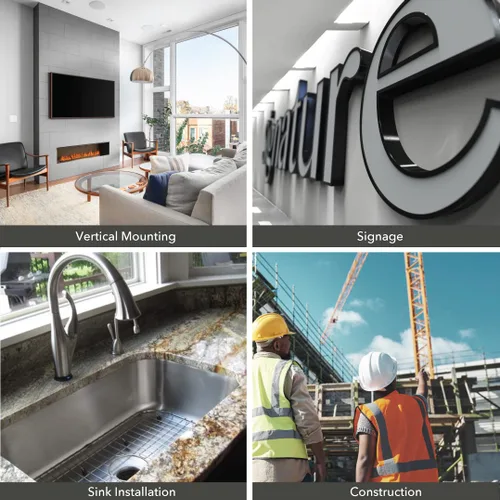 Miniatura 4 de BoaBond - Adhesivo híbrido avanzado, multiusos, agarre rápido, fácil instalación vertical, resistente para aplicaciones de construcción