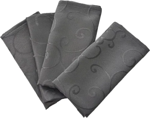 Miniatura 31 de Marina Decoration Mantel jacquard impermeable grueso elegante con ramas de damasco sólido de alta calidad, decorativo para el hogar, cocina, Crema