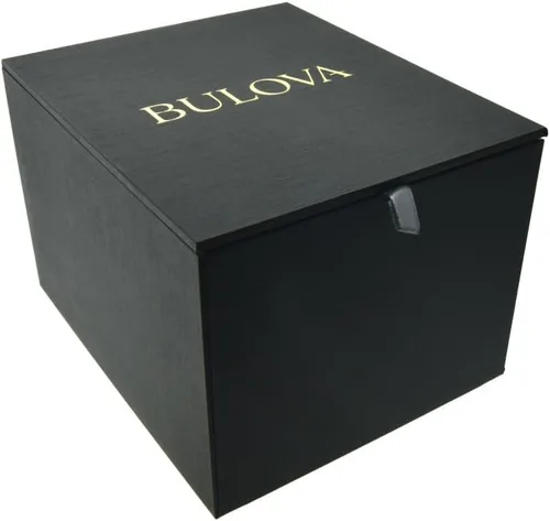 Miniatura 13 de Bulova Men's Icon High Precision Quartz Chronograph Watch, Curved Mineral Crystal