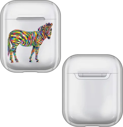 Miniatura 16 de Head Case Designs P.D. Moreno - Funda de carga de cristal duro transparente con licencia oficial de P.D. Moreno, con diseño de animales