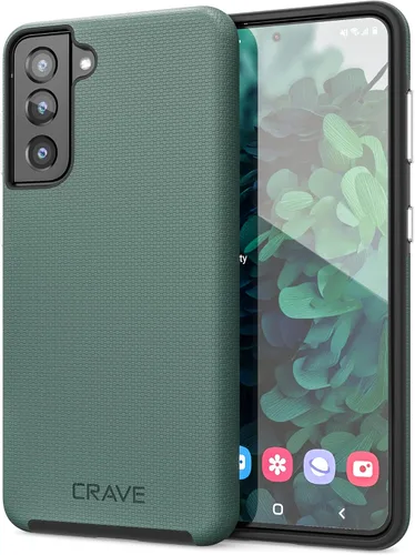 Miniatura 42 de Crave Para Samsung Galaxy S22 Caso, Funda De Doble Capa De Protección A Prueba De Golpes Para Samsung Galaxy S22 5G (6.1 Pulgadas) - Pizarra