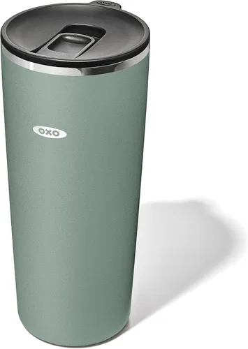 Miniatura 19 de OXO Strive - Vaso aislado de 24 onzas con tapa deslizante, cobalto oscuro